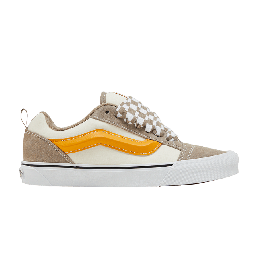 Фото № 1 с приближением к товару «‎Vans Knu-Skool Mega Check - Grey Marshmallow»