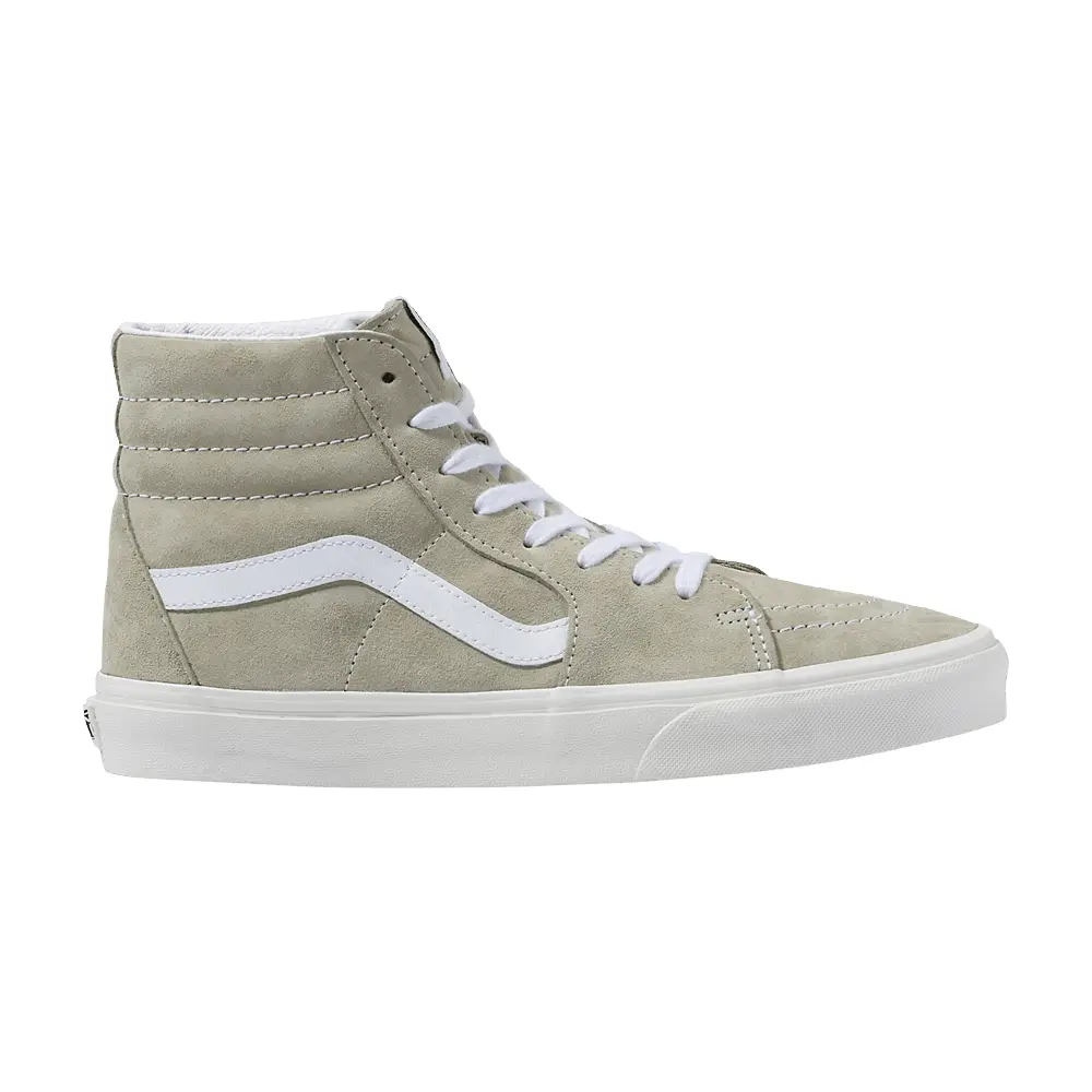 Vans Sk8-Hi Pig Suede - Moss Grey - 1