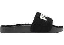 Фото № 1 с приближением к товару «‎Puma Leadcat 2.0 Sherpa Slide Black White»