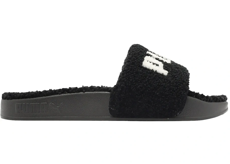 Фото № 1 с приближением к товару «‎Puma Leadcat 2.0 Sherpa Slide Black White»