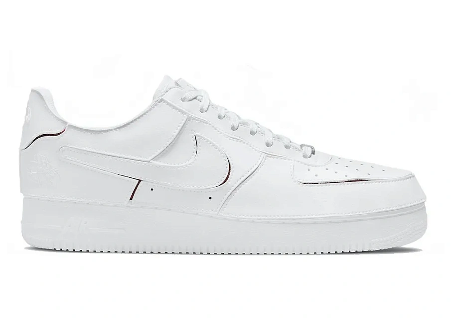 Фото № 1 с приближением к товару «‎Nike Air Force 1/1 White Varsity Red»