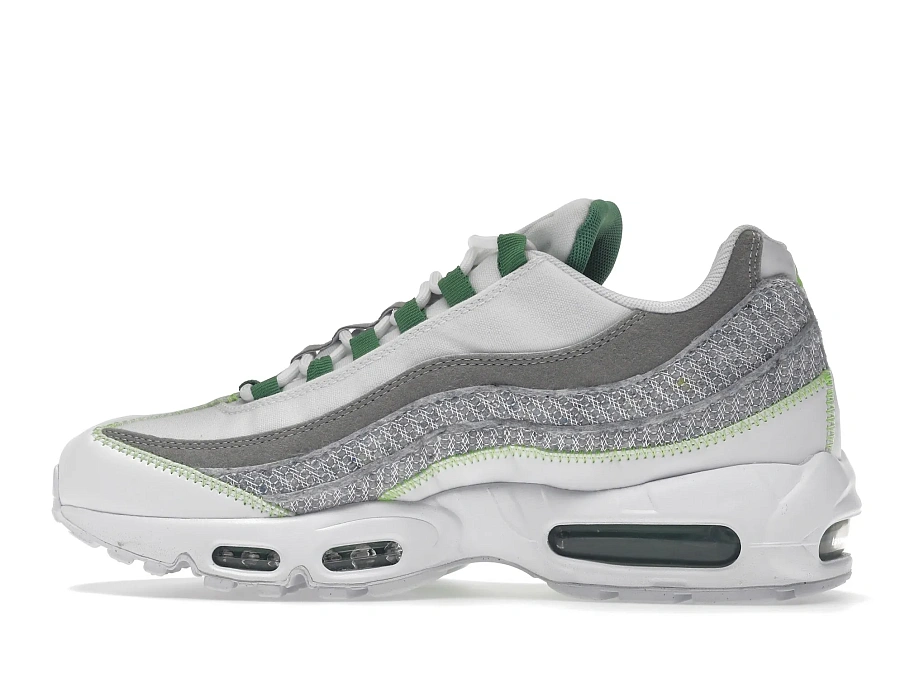 Фото № 6 с приближением к товару «‎Nike Air Max 95 Recycled White Classic Green»