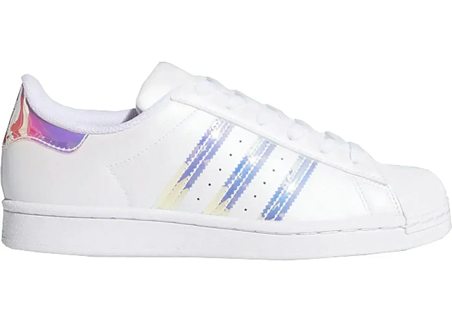 Фото № 1 с приближением к товару «‎adidas Superstar White Iridescent »
