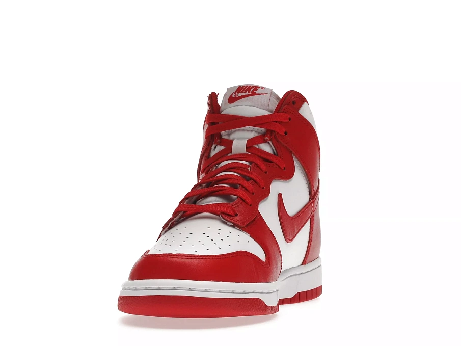Фото № 4 с приближением к товару «‎Nike Dunk High Championship White Red»