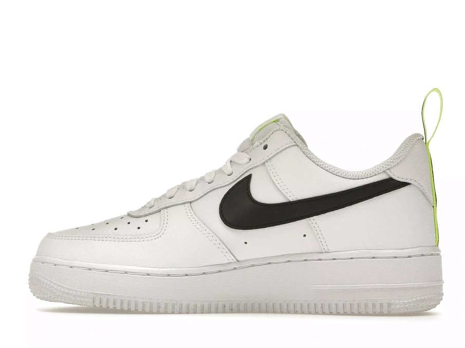 Фото № 4 с приближением к товару «‎Nike Air Force 1 Low 07 White Volt Black»