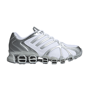adidas Women's Mega Ghostride White Silver Metallic (JQ0555)