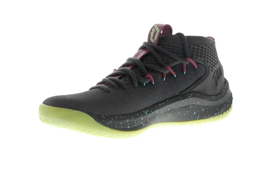 Фото № 2 с приближением к товару «‎adidas Dame 4 Black Glow»