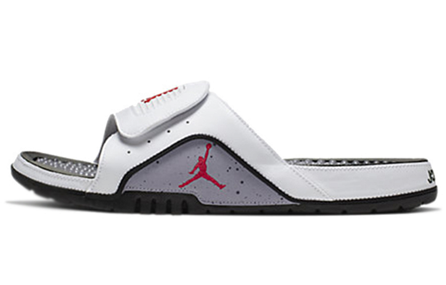 Фото № 1 с приближением к товару «‎Nike Air Jordan Sports slippers greywhite»