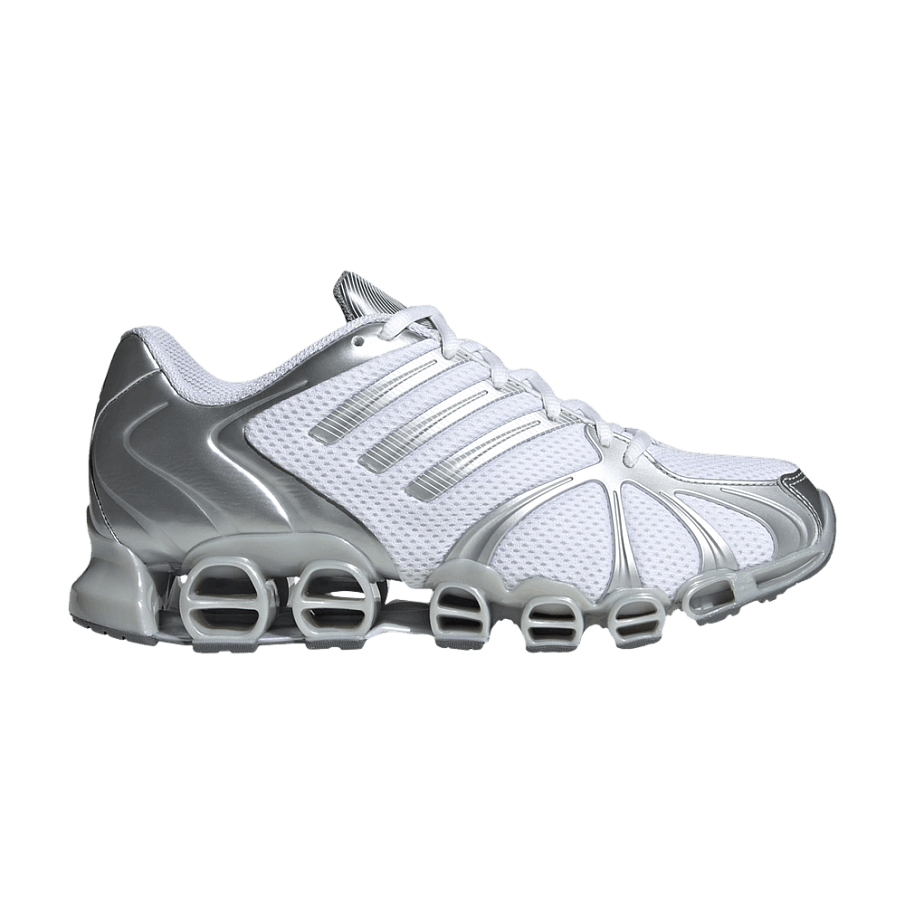 Фото № 1 с приближением к товару «‎adidas Women's Mega Ghostride White Silver Metallic (JQ0555)»