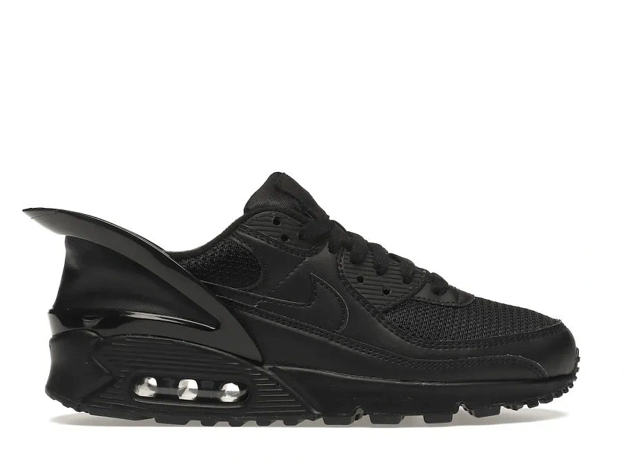 Фото № 1 с приближением к товару «‎Nike Air Max 90 Flyease Triple Black»