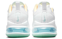 Фото № 4 с приближением к товару «‎Nike Air Max 270 React For Women WhiteBlueYellow»