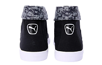 Фото № 4 с приближением к товару «‎Puma Rap Mid Graphic Lace Idp Sneakers BlackWhite»