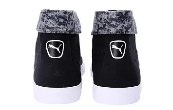 Puma Rap Mid Graphic Lace Idp Sneakers BlackWhite - 6