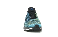 Фото № 2 с приближением к товару «‎Nike Flyknit Racer Blue Glow Yellow Strike»