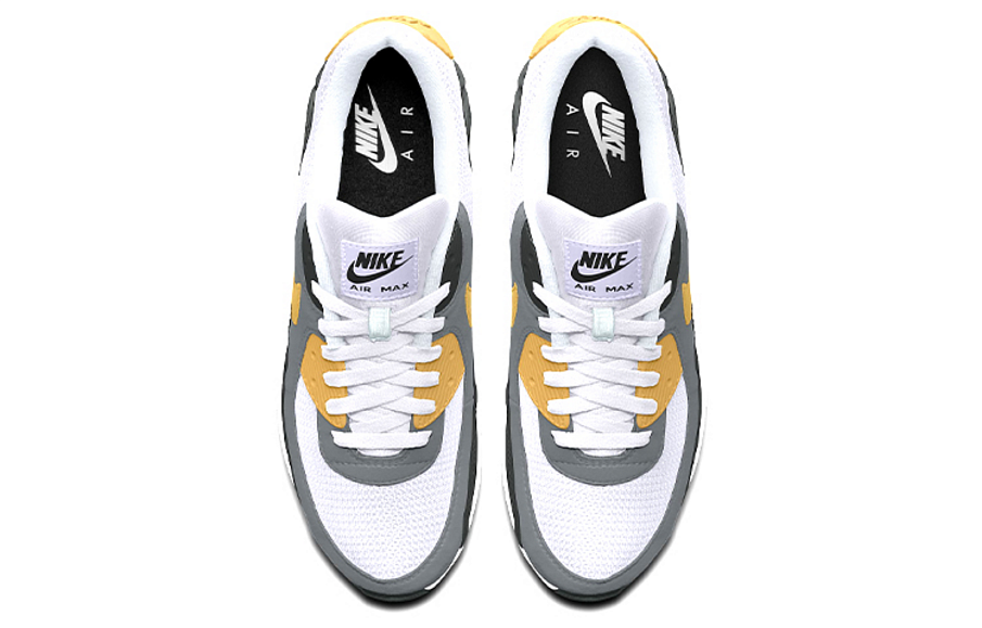 Фото № 4 с приближением к товару «‎Nike Air Max 90 Essential Sports Shoes BlackYellowGrey»