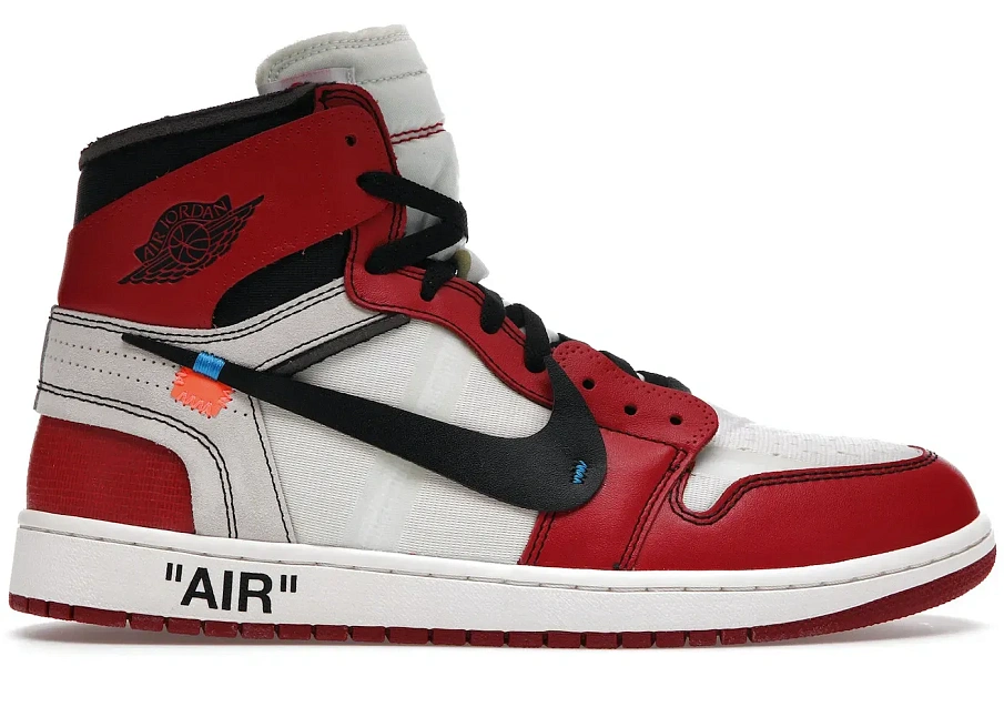 Фото № 1 с приближением к товару «‎Jordan 1 Retro High Off-White Chicago (Sample)»