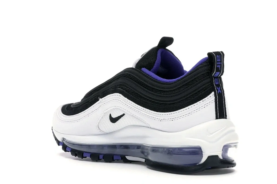 Фото № 6 с приближением к товару «‎Nike Air Max 97 White Black Persian Violet »