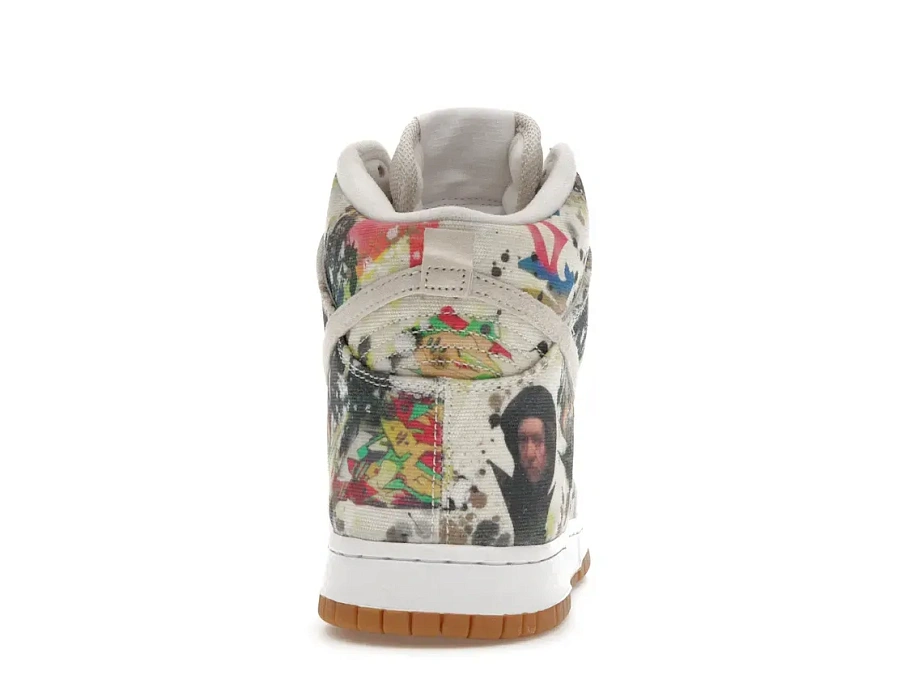 Фото № 4 с приближением к товару «‎Nike SB Dunk High Supreme Rammellzee»