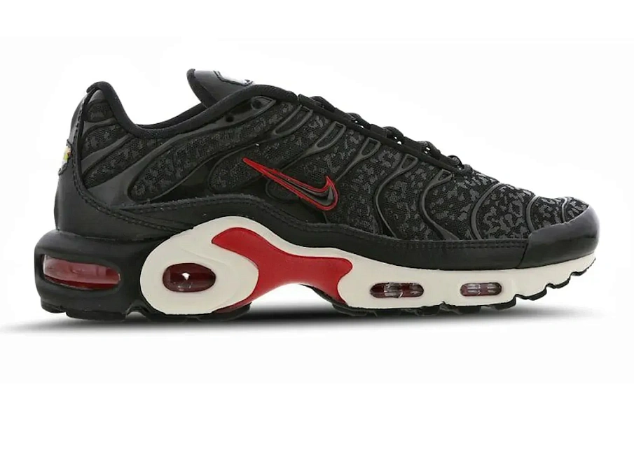 Фото № 1 с приближением к товару «‎Nike Air Max Plus Premium Black Red Leopard »