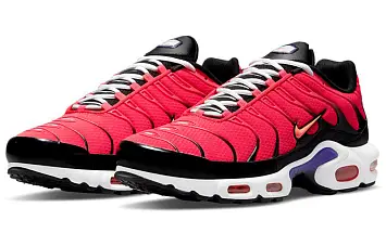 Nike Air Max Plus "Bright Crimson" RedBlackPurple - 5