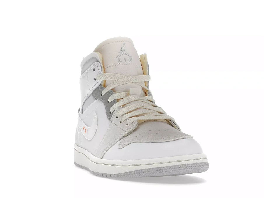 Фото № 2 с приближением к товару «‎Jordan 1 Mid SE Craft Inside Out White Grey»