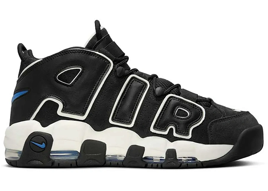 Фото № 1 с приближением к товару «‎Nike Air More Uptempo 96 Black Star Blue»