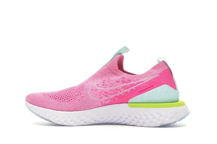 Фото № 5 с приближением к товару «‎Nike Epic Phantom React Flyknit Psychic Pink »