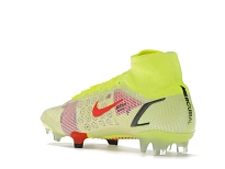 Фото № 6 с приближением к товару «‎Nike Mercurial Superfly 8 Elite FG Volt Black Bright Crimson»