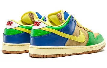 Nike SB Dunk Low Premium "Brooklyn Projects" YellowBlueGreen - 4