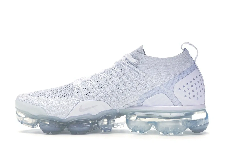 Фото № 4 с приближением к товару «‎Nike Air VaporMax Flyknit 2 White Vast Grey »