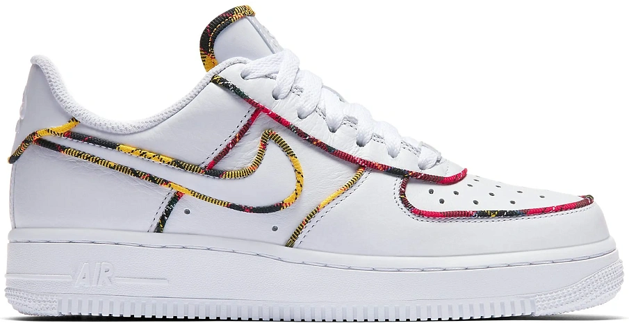 Фото № 1 с приближением к товару «‎Nike Air Force 1 Low Tartan White »