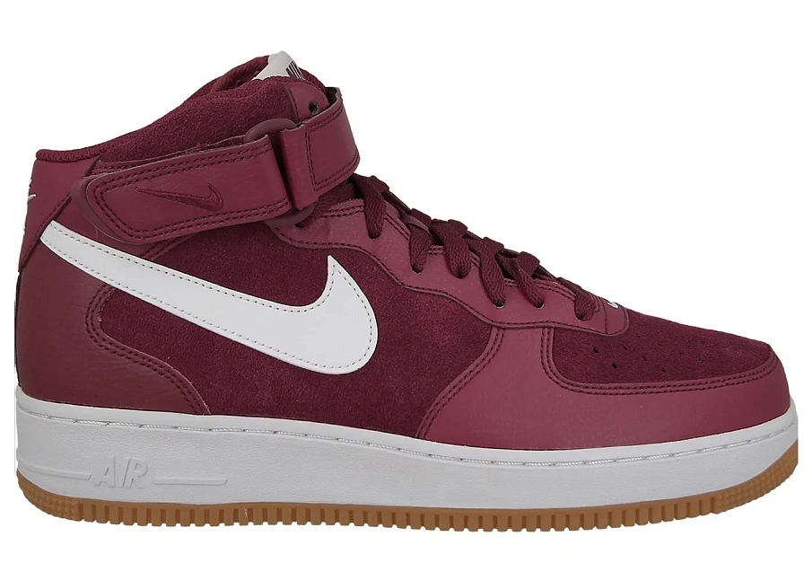 Фото № 1 с приближением к товару «‎Nike Air Force 1 Mid 07 Team Red White»