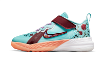 Фото № 1 с приближением к товару «‎(BP) Nike LeBron 18 Low "Floral" Basketball Shoes BlueRed»
