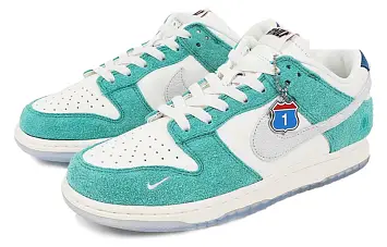  Nike Dunk Low Skate shoes TealWhite - 4