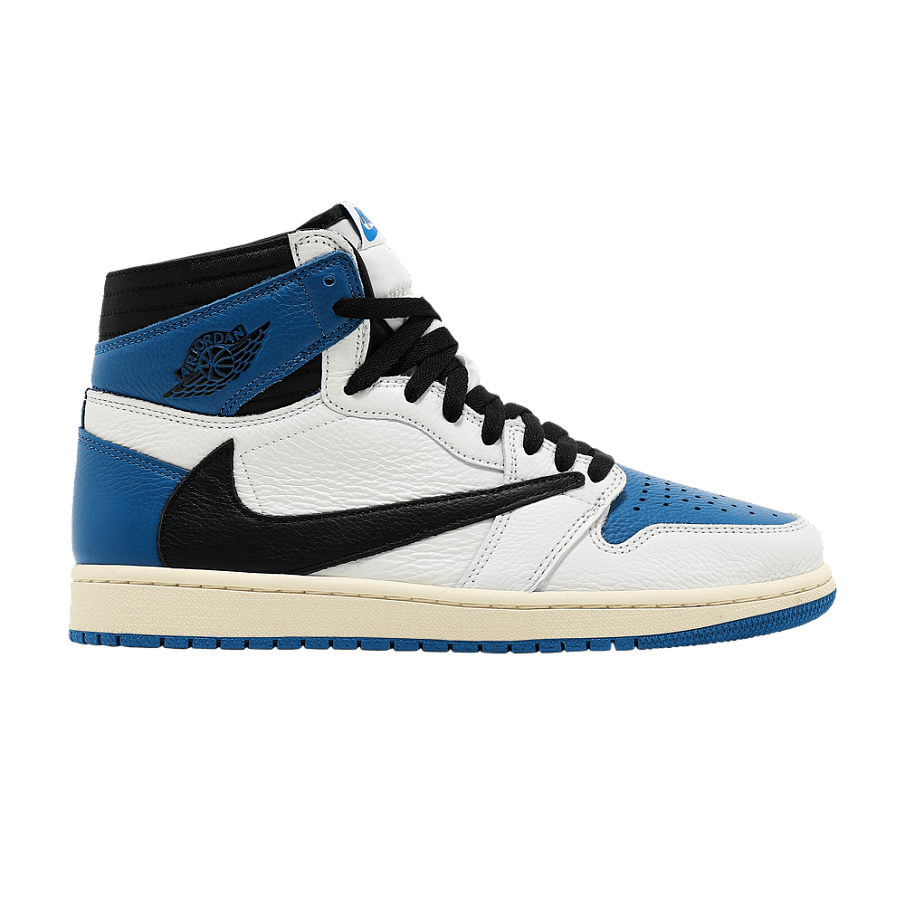 Фото № 1 с приближением к товару «‎Fragment Design x Travis Scott x Air Jordan 1 Retro High Sample»