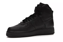 Фото № 2 с приближением к товару «‎Nike Air Force 1 High Triple Black (2017/2020)»
