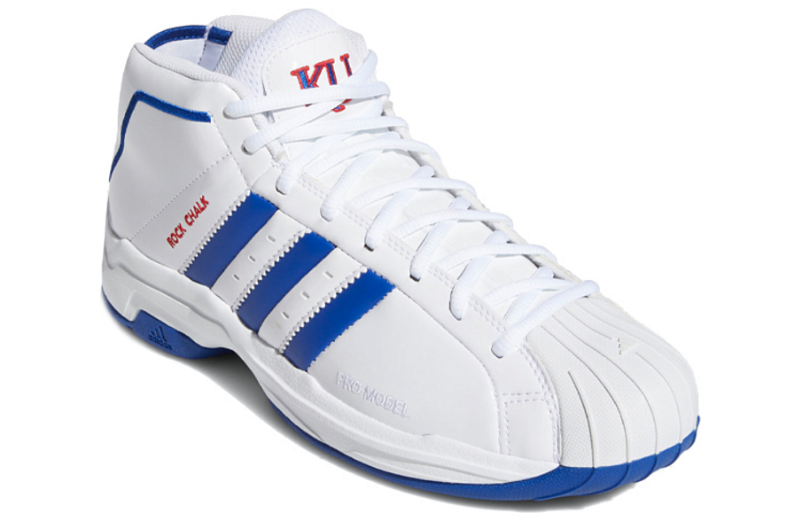 Фото № 3 с приближением к товару «‎adidas Pro Model 2G WhiteBlue»