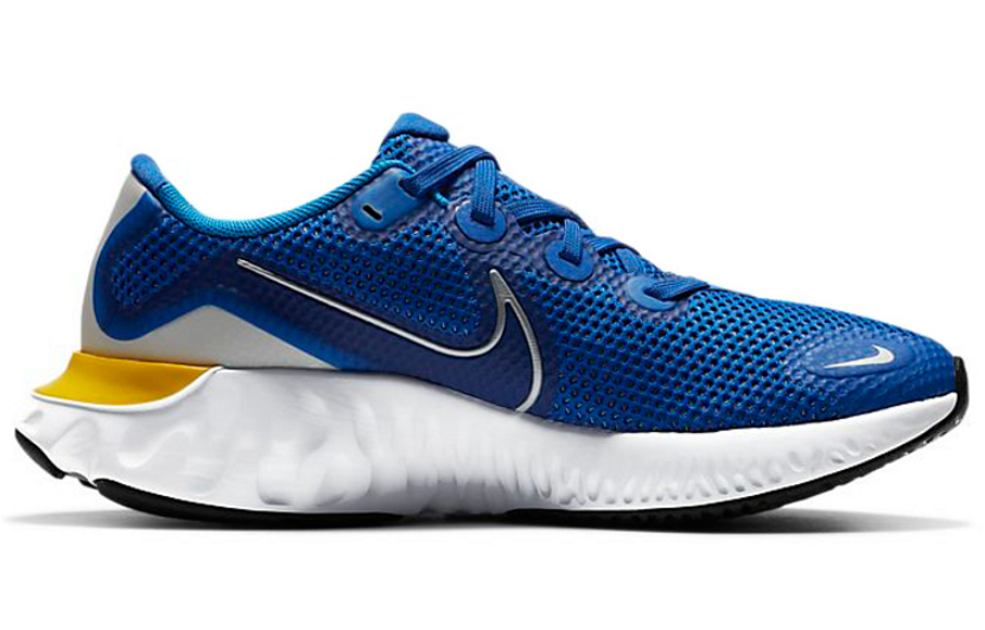 Фото № 2 с приближением к товару «‎Nike Renew Run (GS) BlueYellowWhite»