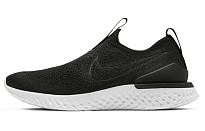 Фото № 1 с приближением к товару «‎Nike Epic Phantom React Flyknit Black White (W)»