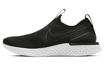 Nike Epic Phantom React Flyknit Black White (W) - 1