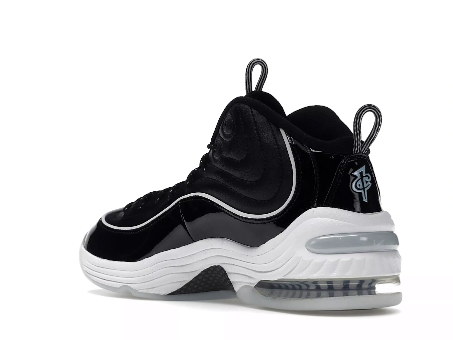Фото № 2 с приближением к товару «‎Nike Air Penny 2 Black Patent Football Grey»