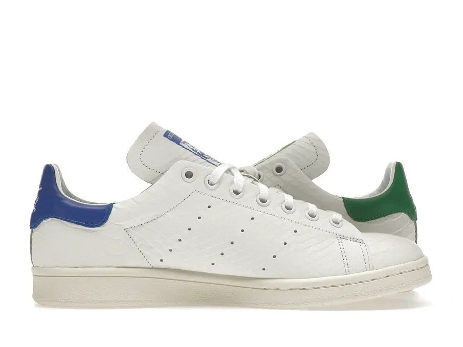 Фото № 3 с приближением к товару «‎adidas Stan Smith Recon Italian Crocodile Cloud White»
