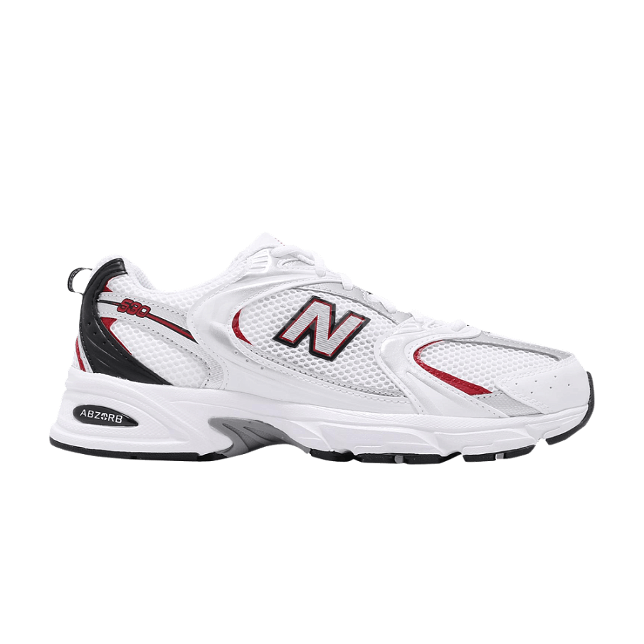Фото № 1 с приближением к товару «‎New Balance 530 White Silver Red»