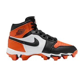 Air Jordan 1 Mid Cleat GS Shattered Backboard - 1