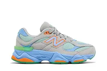 New Balance 9060 Big Kid Raincloud Electric Sky - 2