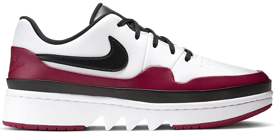 Фото № 1 с приближением к товару «‎Jordan 1 Jester XX Low Laced Noble Red »