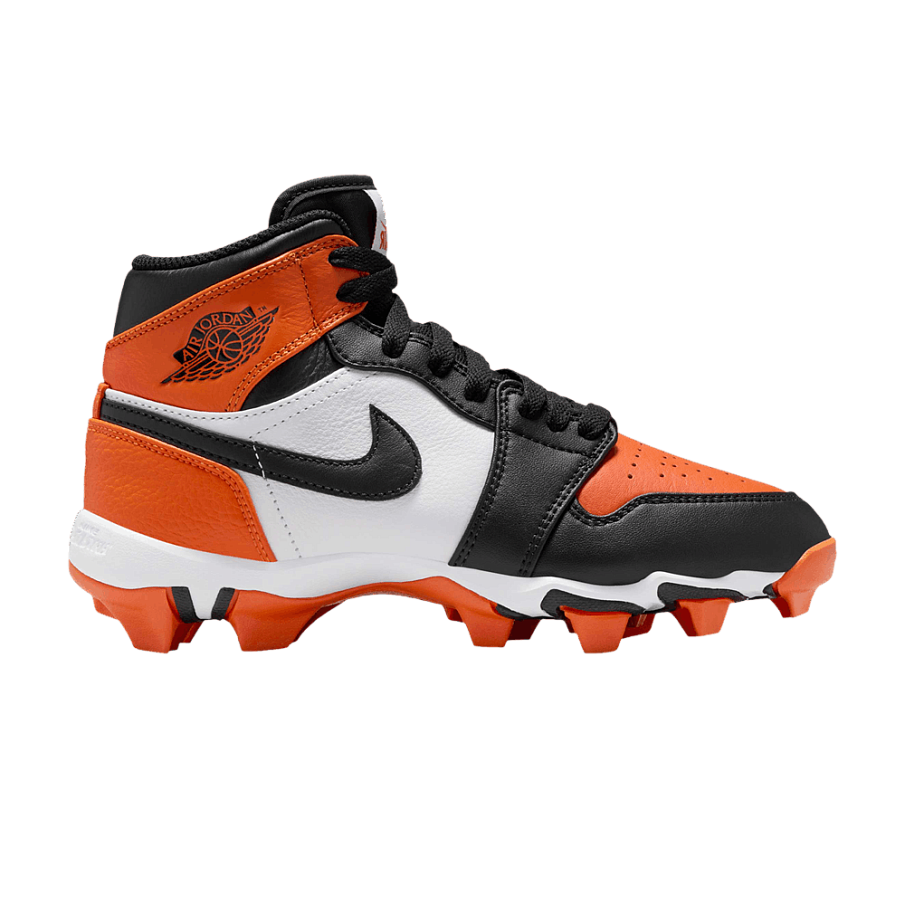 Фото № 1 с приближением к товару «‎Air Jordan 1 Mid Cleat GS Shattered Backboard»