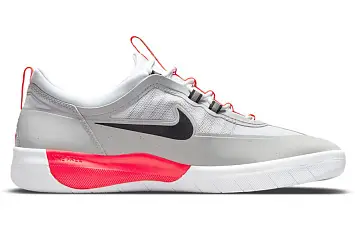 Nike Nyjah Free 2 SB 'Neutral Grey Bright Crimson' - 2