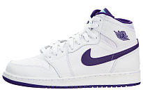 Фото № 1 с приближением к товару «‎Air Jordan 1 Retro High GG 'White Court Purple'»