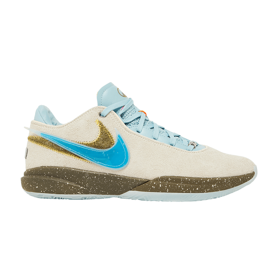 Фото № 1 с приближением к товару «‎Mens UNKNWN x Nike LeBron 20 Message in a Bottle (DV9090-801)»